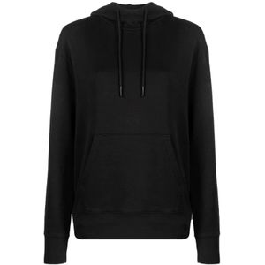 Vince, Dames, Sweatshirts & Hoodies, Zwart, Maat: S Katoen,