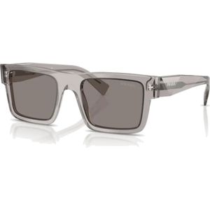 Prada, unisex, Accessoires, Grijs, Maat: 52 MM Polyamide,