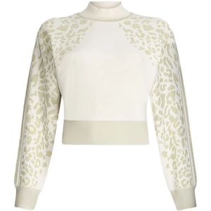 Liu Jo, Dames, Truien, Veelkleurig, Maat: XS Nylon,