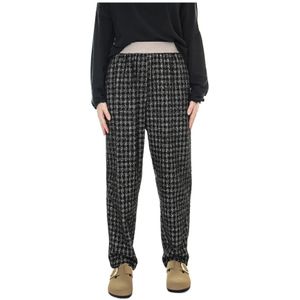 Alessia Santi, Dames, Broeken, Veelkleurig, Maat: M Wol,