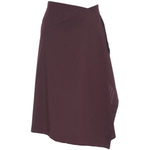 Ottod'Ame, Dames, Rokken, Bruin, Maat: XS Leer,