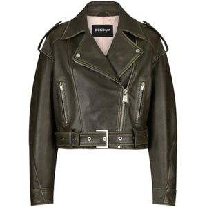 Dondup, Dames, Jassen, Groen, Maat: XS Leer,