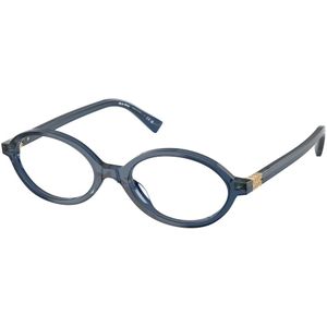 Miu Miu - MU 01Xv - Optisch Montuur - Blauw - 50 mm Lensbreedte
