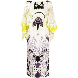 Valentino, Dames, Jurken, Veelkleurig, Maat: XS Zijde,