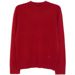 Loulou Studio, Dames, Truien, Rood, Maat: L Kasjmier,