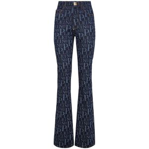 Philipp Plein, Dames, Jeans, Blauw, Maat: W25 Denim,