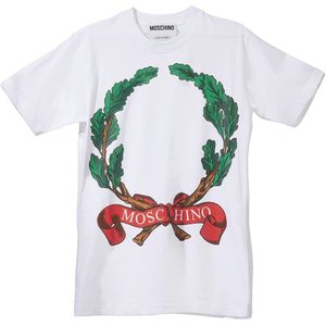 Moschino, Dames, Tops, Wit, Maat: XS Katoen,