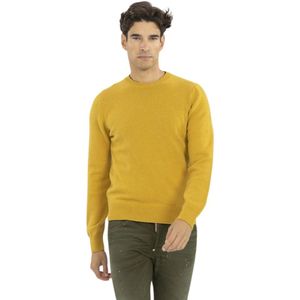 Zanone, Heren, Truien, Geel, Maat: 2XL Jersey,
