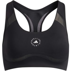 adidas - By Stella McCartney Power Impact - Sport bh - Zwart - Medium Support