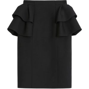 Valentino Garavani - Midi-rok - Zwart - A-lijn