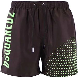 Dsquared2, Heren, Badkleding, Zwart, Maat: XL