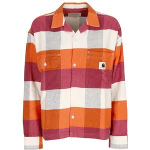 Carhartt Wip, Dames, Blouses & Shirts, Veelkleurig, Maat: S Flanel,
