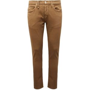 Cycle, Heren, Jeans, Bruin, Maat: W33 Denim,