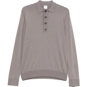 Eleventy, Heren, Truien, Grijs, Maat: M