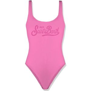 MC2 Saint Barth, Dames, Badkleding, Roze, Maat: S