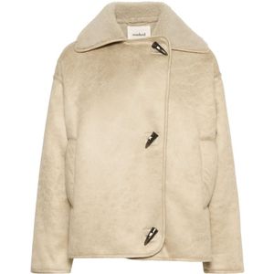 Soaked in Luxury - Slevannah Jacket 30408254 - Oversized Jas - Beige - Polyester