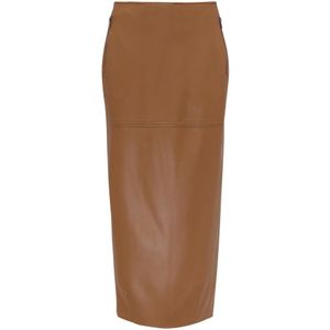 Max Mara, Dames, Rokken, Bruin, Maat: M