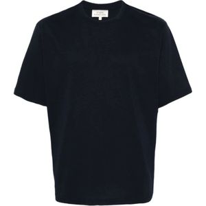 Studio Nicholson, Heren, Tops, Blauw, Maat: S Katoen,