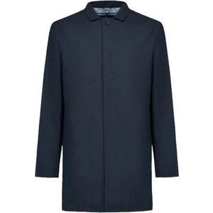 People of Shibuya, Heren, Mantels, Blauw, Maat: 4XL