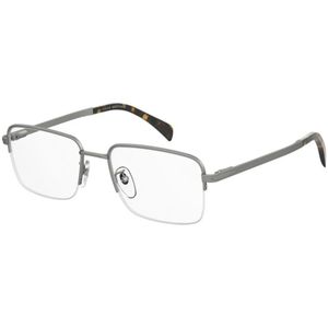 Eyewear by David Beckham, Heren, Accessoires, Grijs, Maat: 56 MM