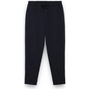 Paul & Shark, Dames, Broeken, Blauw, Maat: S Katoen,