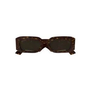 Gucci Gg1426S 002 Zonnebril van gerecycled acetaat , Brown , Dames , Maat: 54 MM
