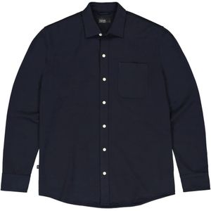 Butcher of Blue, Heren, Overhemden, Blauw, Maat: XL Jersey,