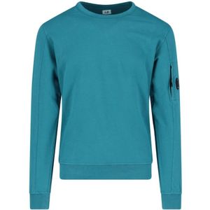 C.p. Company, Heren, Sweatshirts & Hoodies, Blauw, Maat: S