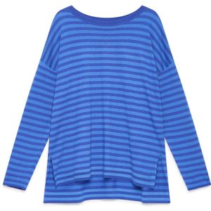 Maliparmi, Dames, Truien, Blauw, Maat: XS Wol,