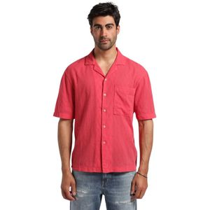 President's, Heren, Overhemden, Roze, Maat: XS Katoen,