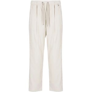 Herno, Dames, Broeken, Beige, Maat: M Corduroy,