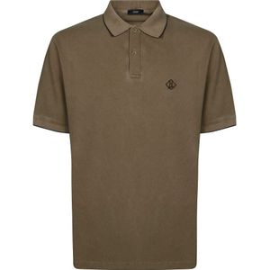 Herno, Heren, Tops, Beige, Maat: 2XL Piqué,