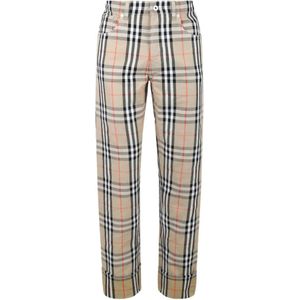 Burberry Geruite broek , Multicolor , Heren , Maat: W30