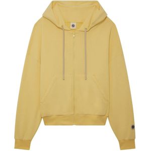 Sweet Pants, Dames, Sweatshirts & Hoodies, Geel, Maat: S Katoen,