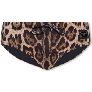Dolce & Gabbana, Heren, Badkleding, Beige, Maat: S