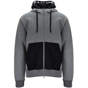 Herno, Heren, Sweatshirts & Hoodies, Grijs, Maat: L Katoen,