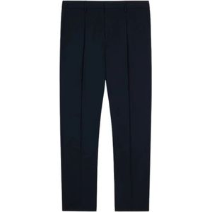 Dondup, Heren, Broeken, Blauw, Maat: W35 Wol,