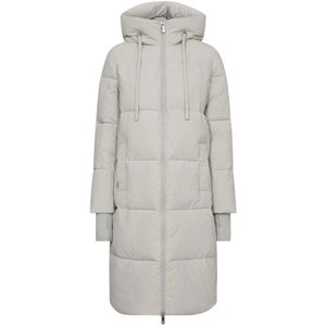 Mos Mosh - Mmollie Terma Long Coat - Gewatteerde Jas - Grijs