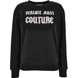 Versace Jeans Couture - Sweatshirt - Zwart - Katoen