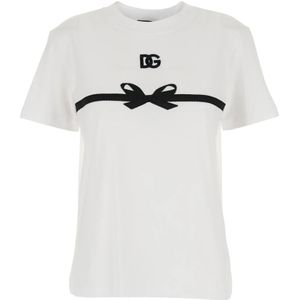Dolce & Gabbana - T-shirt - Wit - Dames