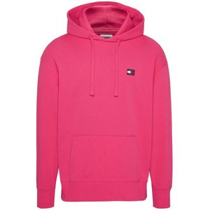 Tommy Jeans, Heren, Sweatshirts & Hoodies, Roze, Maat: S Katoen,