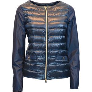 Herno, Dames, Jassen, Blauw, Maat: XS Taf,