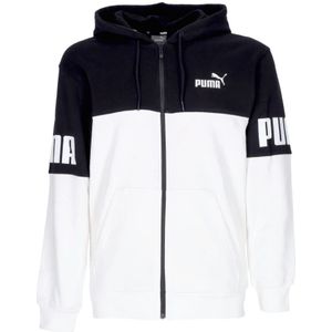 Puma, Heren, Sweatshirts & Hoodies, Wit, Maat: S Katoen,