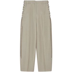 Marella, Dames, Broeken, Beige, Maat: S