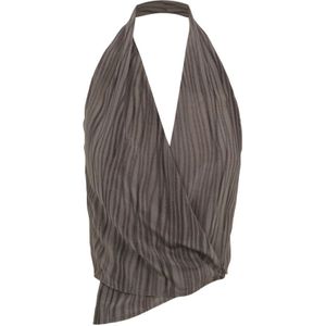 Cortana, Dames, Tops, Bruin, Maat: 2XS Zijde,