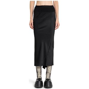 Rick Owens, Dames, Rokken, Zwart, Maat: S Viscose,