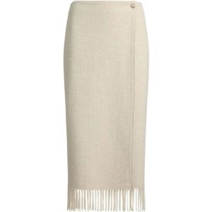 Ralph Lauren, Dames, Rokken, Beige, Maat: XS
