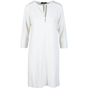 Fabiana Filippi, Dames, Jurken, Wit, Maat: XL Wol,