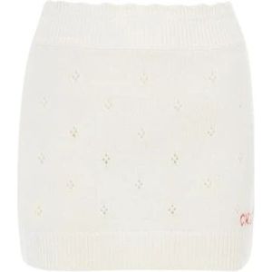 Chloé, Dames, Rokken, Beige, Maat: S Wol,