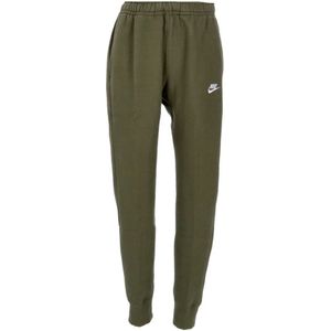 Nike - Club Jogger - Broeken - Groen - Katoen-Polyester Mix